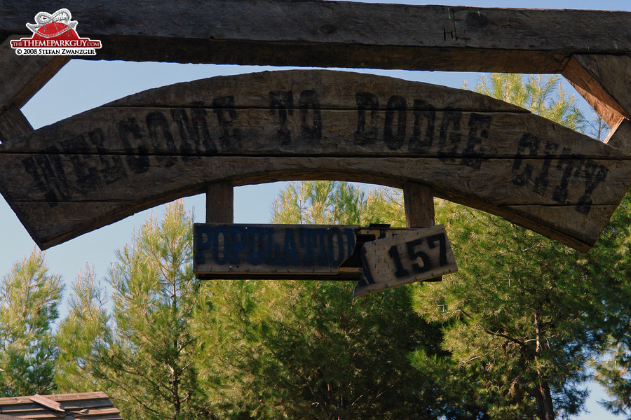 Entrance to Dodge City