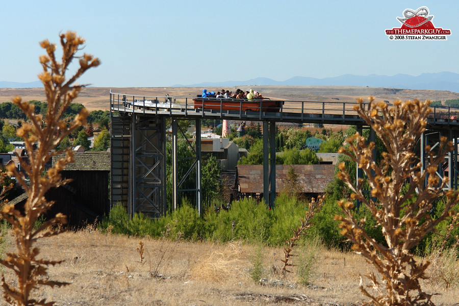 Shoot-the-Chutes, the wettest of all water rides