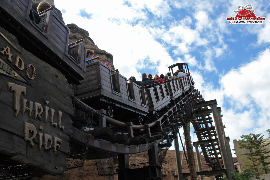 Michael Jackson thrill ride coaster