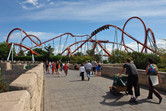 PortAventura's landmark roller coaster