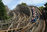 Stampida coaster in action