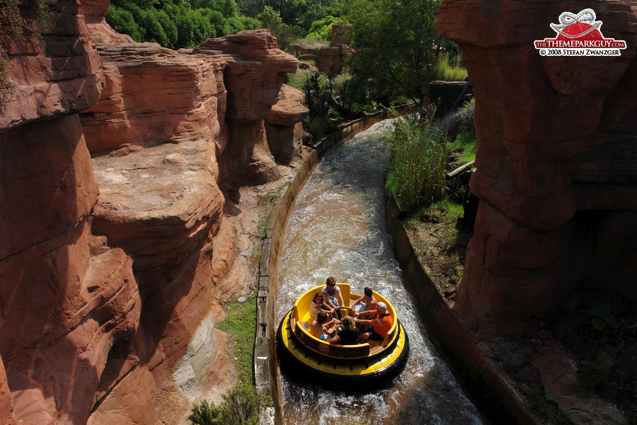 Rafting through the Wild West