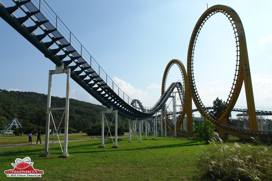 North Korea's biggest roller coaster