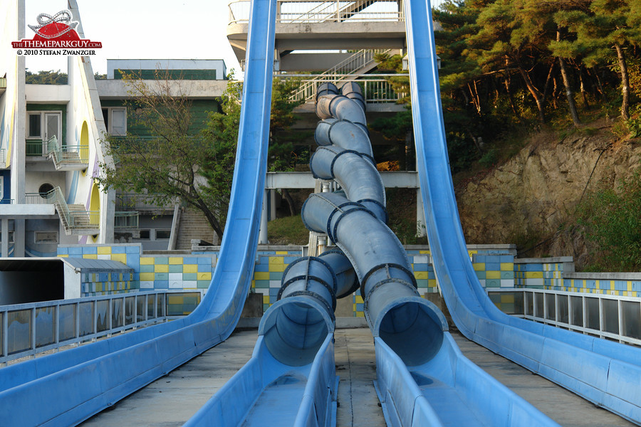 Pyongyang water slides