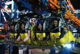 North Koreans in their favorite roller coaster