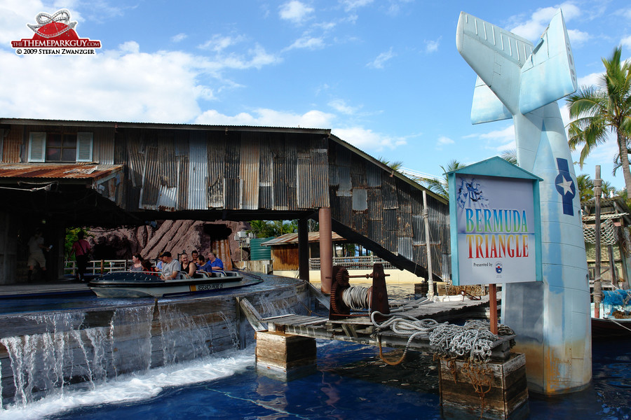 Bermuda Triangle ride at Sea World Australia