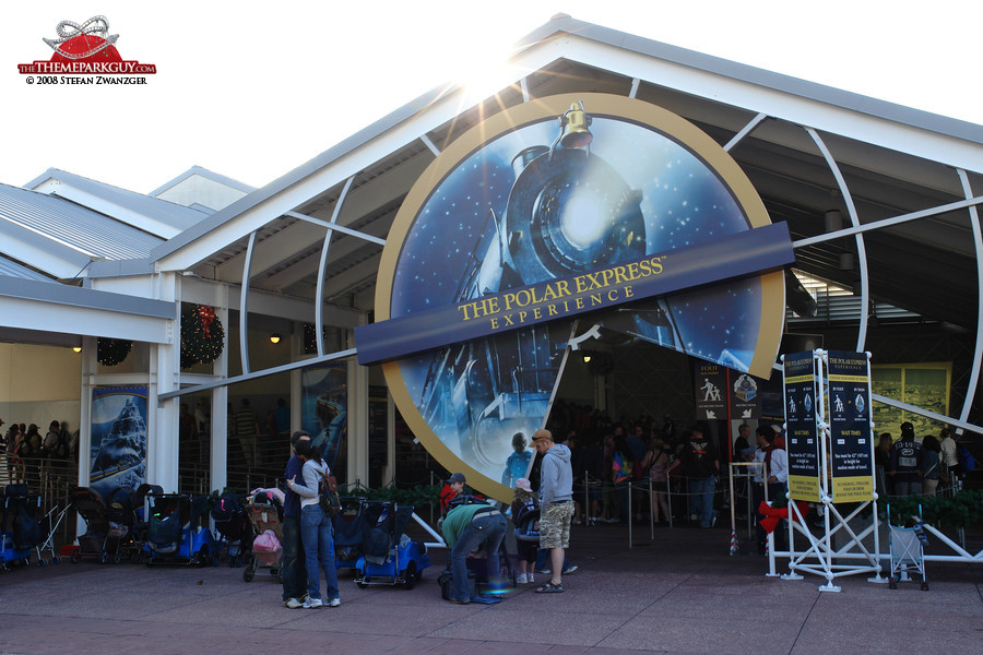 The Polar Express Experience simulator ride