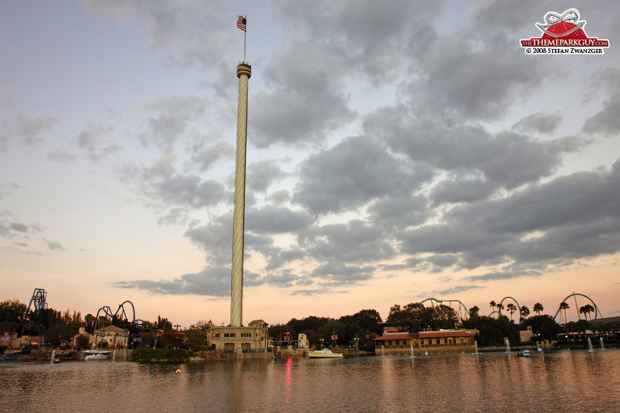 SeaWorld Orlando sunset