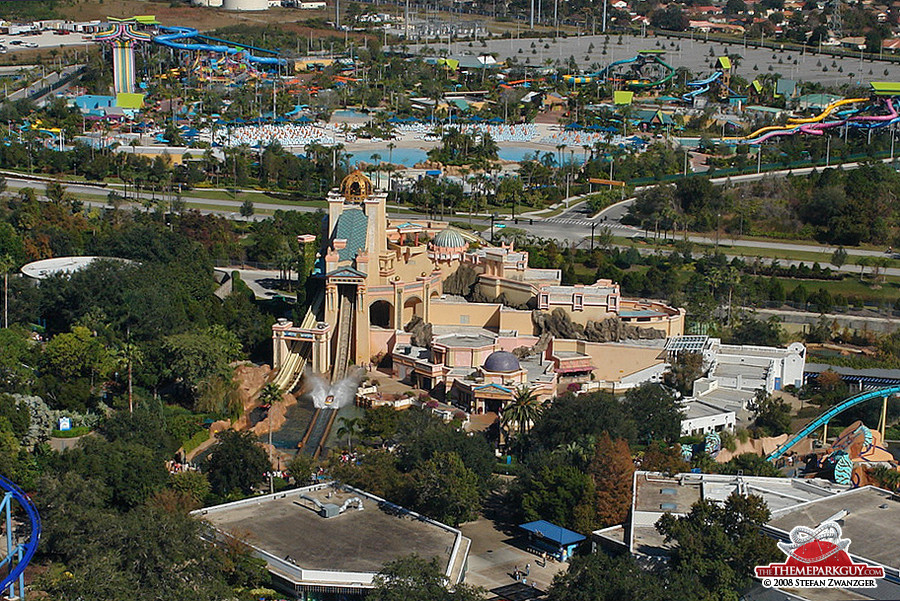 Journey to Atlantis from above