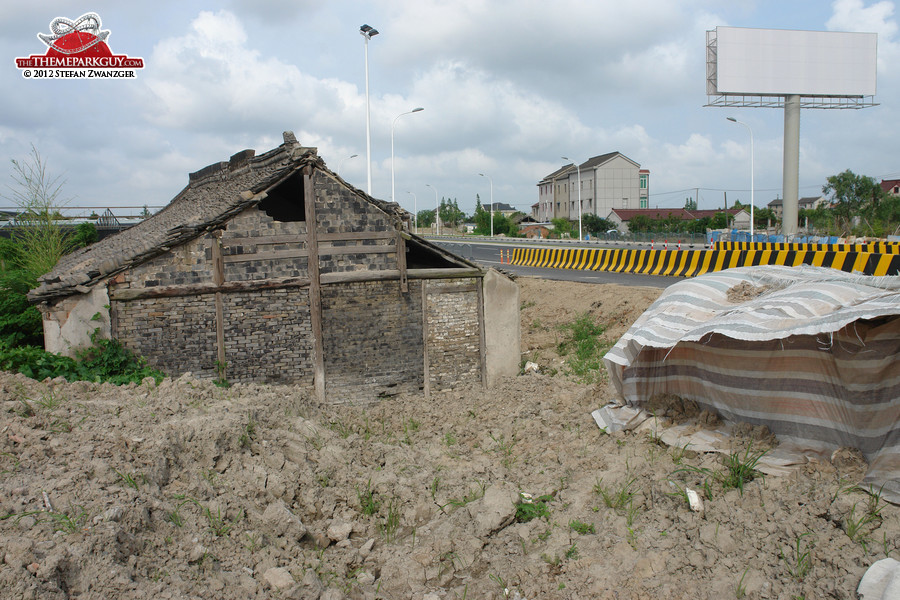 Brand-new tarmac roads have appeared