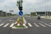 Shanghai Disneyland access roads, June 2012