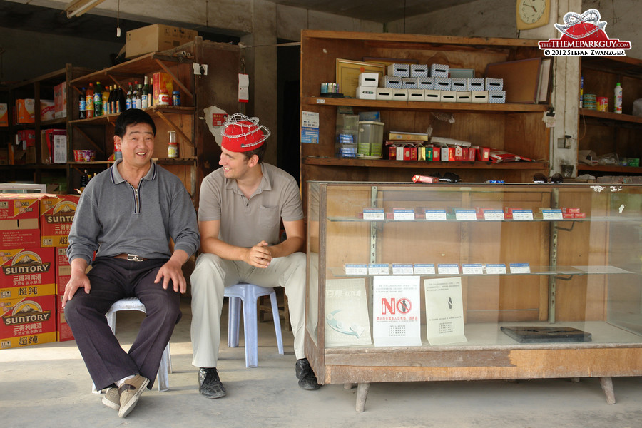 But hey, the street corner shop is still alive!