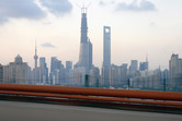 Shanghai Pudong skyline as of September 2013