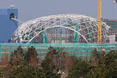 Tron coaster close-up