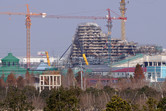 Roaring Rapids under construction