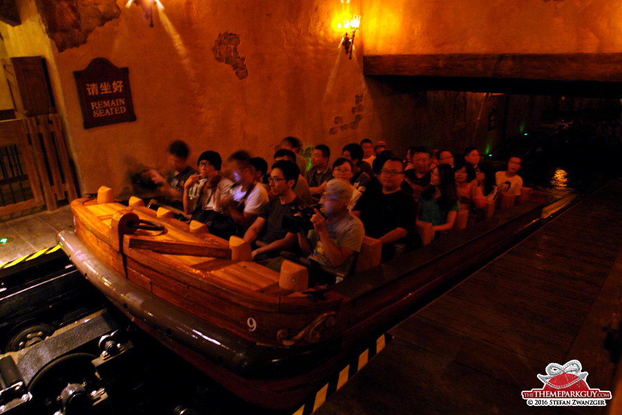 Pirates of the Caribbean boat