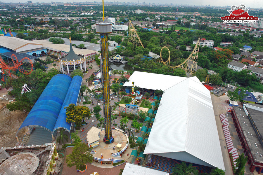 Siam Park City aerial