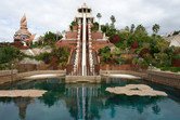 Siam Park's steepest and fastest slide