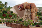 Siam Park's signature funnel slide Dragon