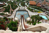 Crocodiles were supposed to hang out in this pool