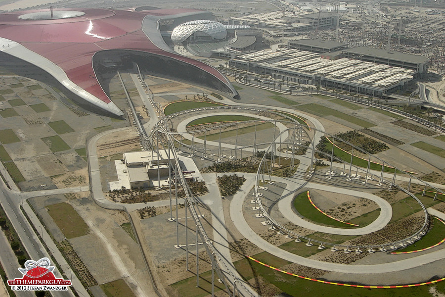 Formula Rossa, pictured here, is fast, but safe (subject to maintenance)