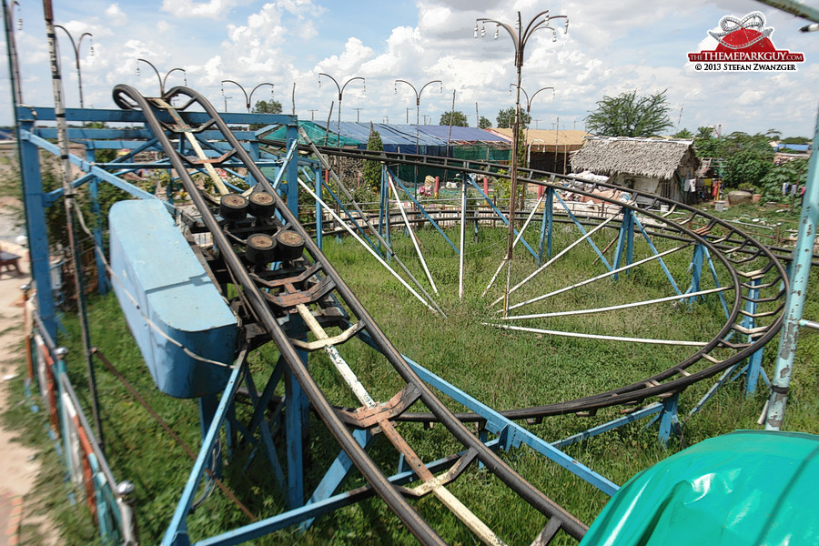 The coaster derailed, and both a Japanese tourist and her local tour guide died