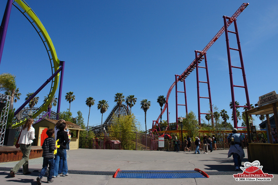 Six Flags coaster collection