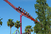 Suspended roller coaster