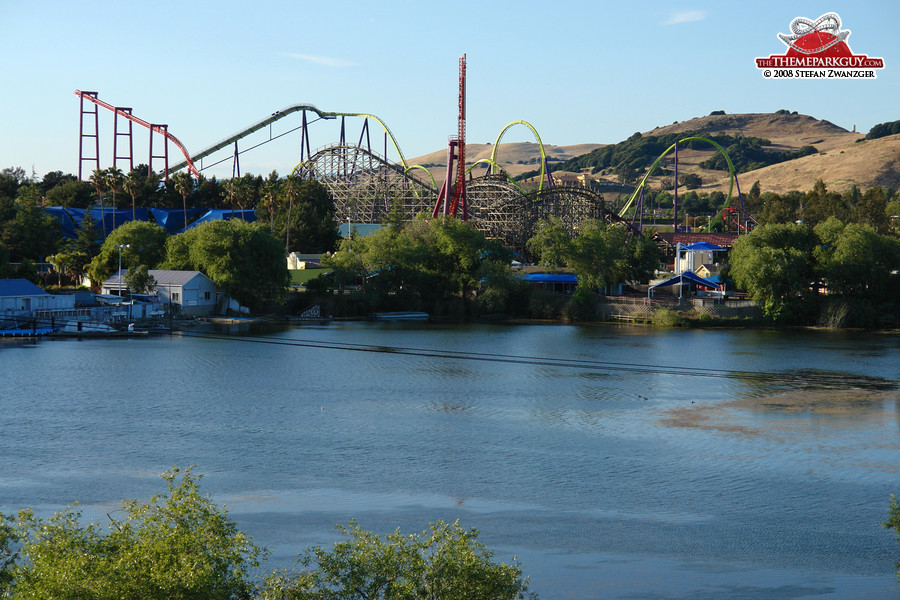 Six Flags close to San Francisco