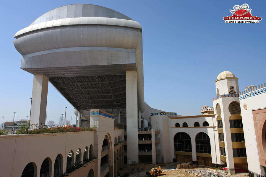 Ski Dubai, attached to the Mall of the Emirates