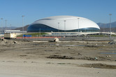 The Bolshoy Ice Dome on the Olympic site