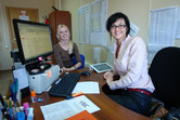 Office smiles on the Sochi-Park site