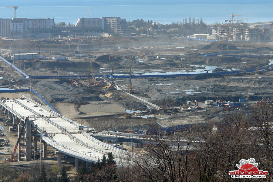 Sochi-Park site, closer look