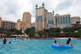 Giant Sunway Lagoon swimming pool