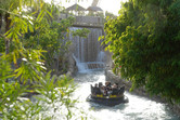 River rapids atmosphere