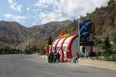 Up in the mountains: 5-D cinema in an unanticipated location