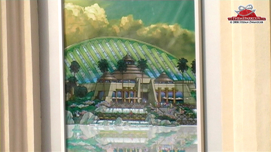 Jurassic Park Rapids Adventure building