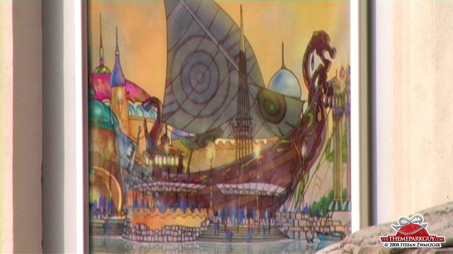 Sindbad-themed area