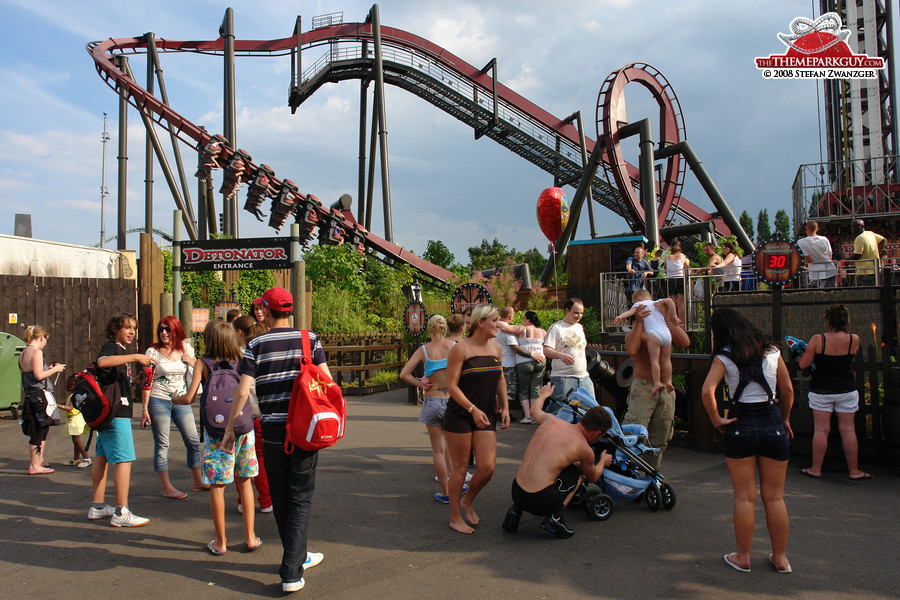 Thorpe Park visitors