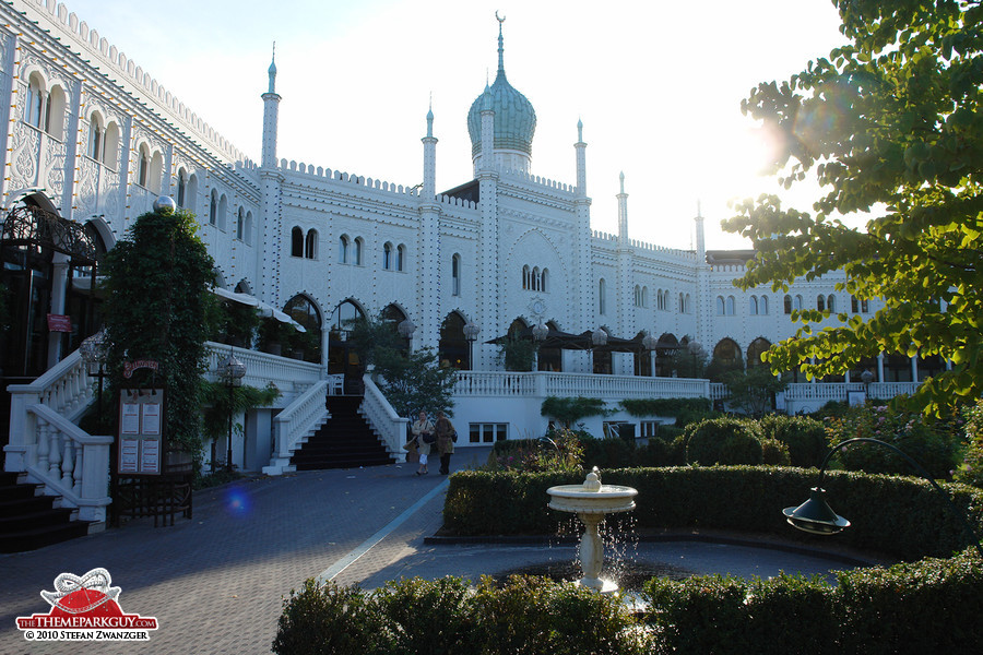 Tivoli Gardens setting