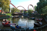 Tivoli Gardens in Copenhagen