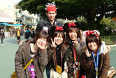 Theme Park Guy in Japan. Man, that looks weird!