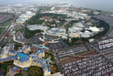 Tokyo Disney Resort from above