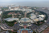 Tokyo Disneyland aerial view