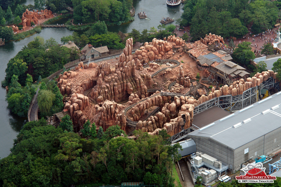 Big Thunder Mountain, Tokyo Disneyland