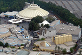 Tomorrowland aerial view