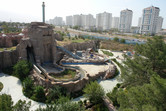 Mountain log flume (was closed at the time of my visit)