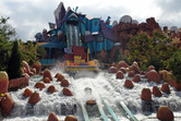 One of the wettest flume rides on earth