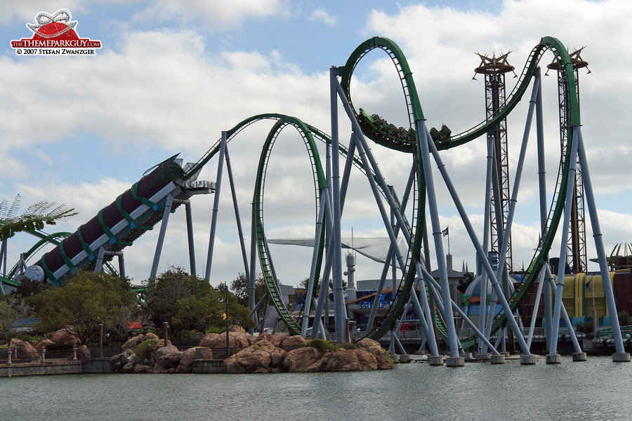 Hulk coaster