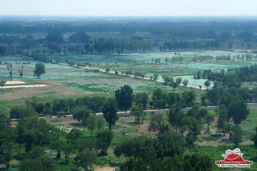 The Universal Studios Beijing site in June 2014